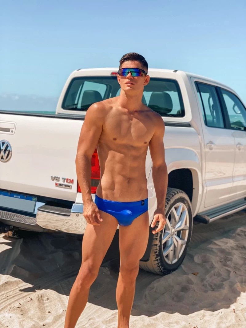 Sunga Lisa Slim azul bic