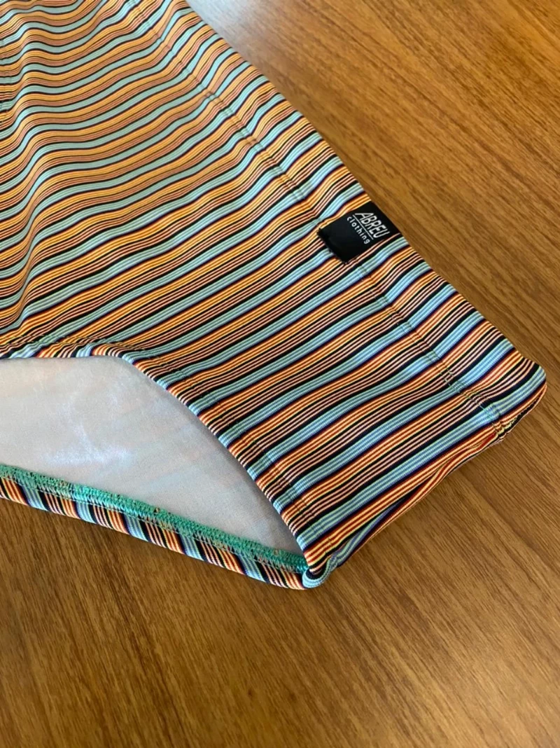 Sunga lisa azul bebê slim 